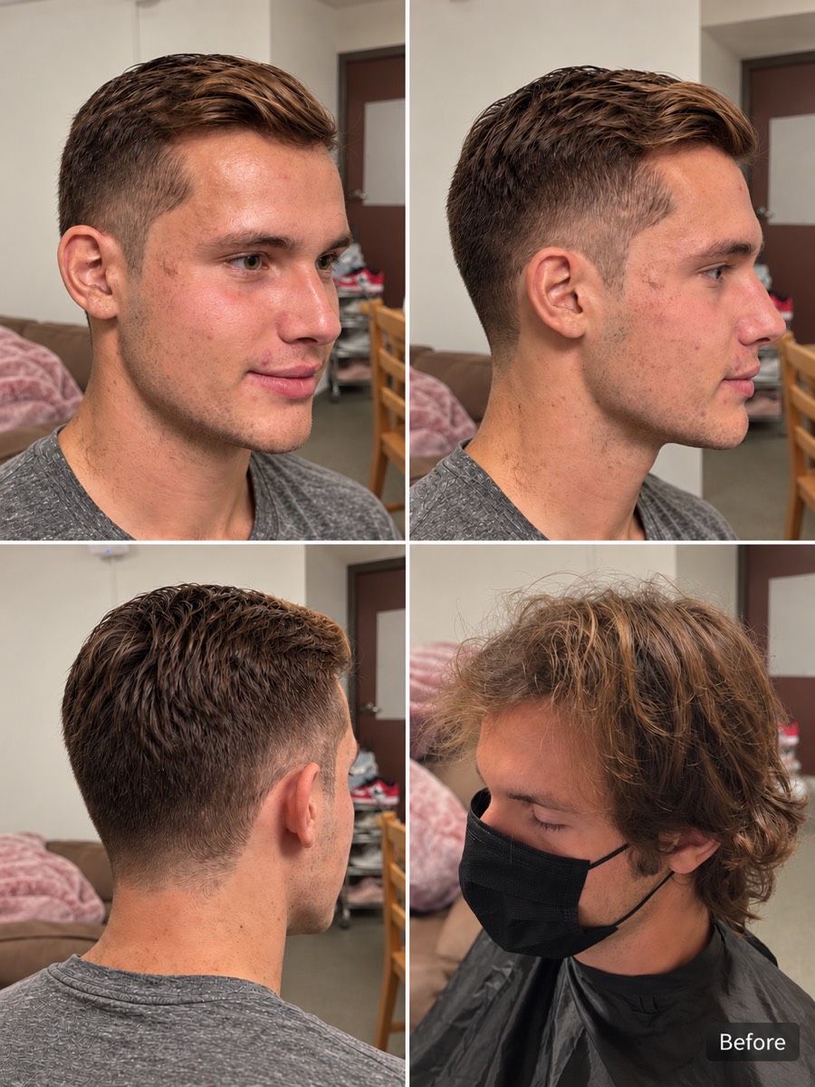 Haircut by Chuck&rsquo;s Cuts
